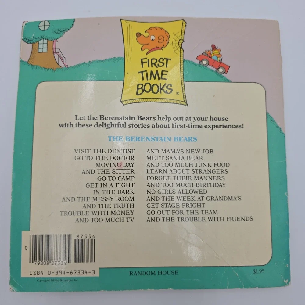 Vintage 1985 The Berenstain Bears Learn About Strangers By Stan & Jan Berenstain